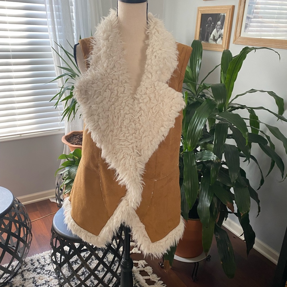 Vince Camuto suede vest